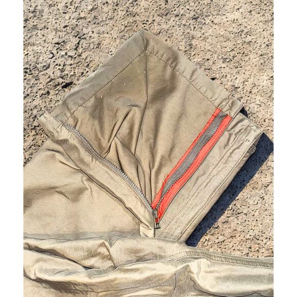 Gap Utility Paratrooper Pants 33x34 Y2K Streetwear Military Twill Zip Hem VNTG - Picture 7 of 11